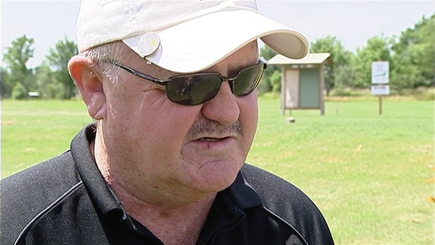 Brian Macleod on the golf course.